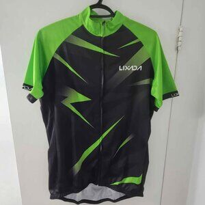 Lixada Men Cycling Jersey Breathable Short Sleeve Bike Shirt Size Large